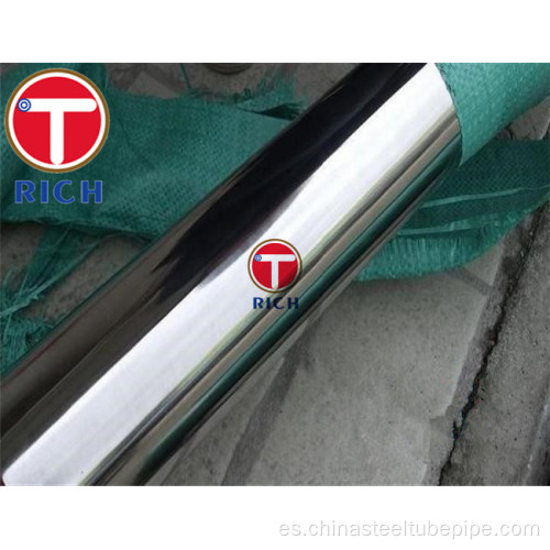 Tubo sanitario sin costura ASTM A270 de acero inoxidable
